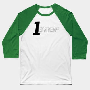 WCCL John GINNELLY 1 step (at a time) Baseball T-Shirt